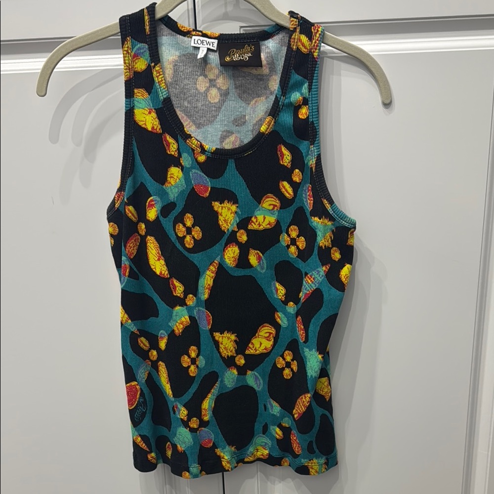 Loewe Multicolor Patterned Tank Top